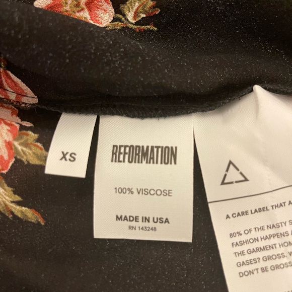 Reformation long sleeve sheer top - Picture 4 of 4